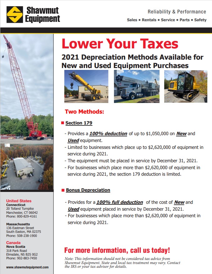 Don’t miss yearend tax savings! 179 or Bonus Depreciation could